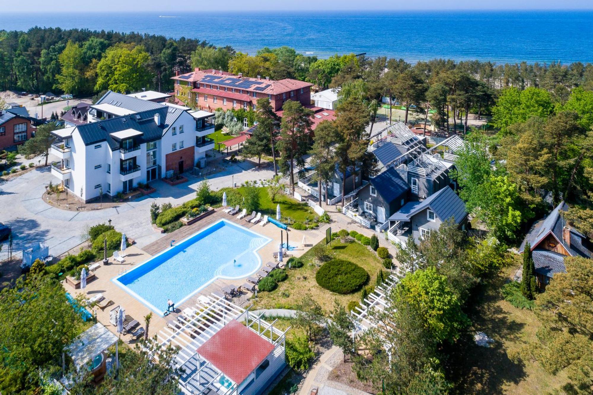 Apartamenty Przy Plazy Z Basenem Z Podgrzewana Woda I Mini Spa - Osrodek Kolonijno-Wczasowy Mewa Niechorze Eksteriør bilde