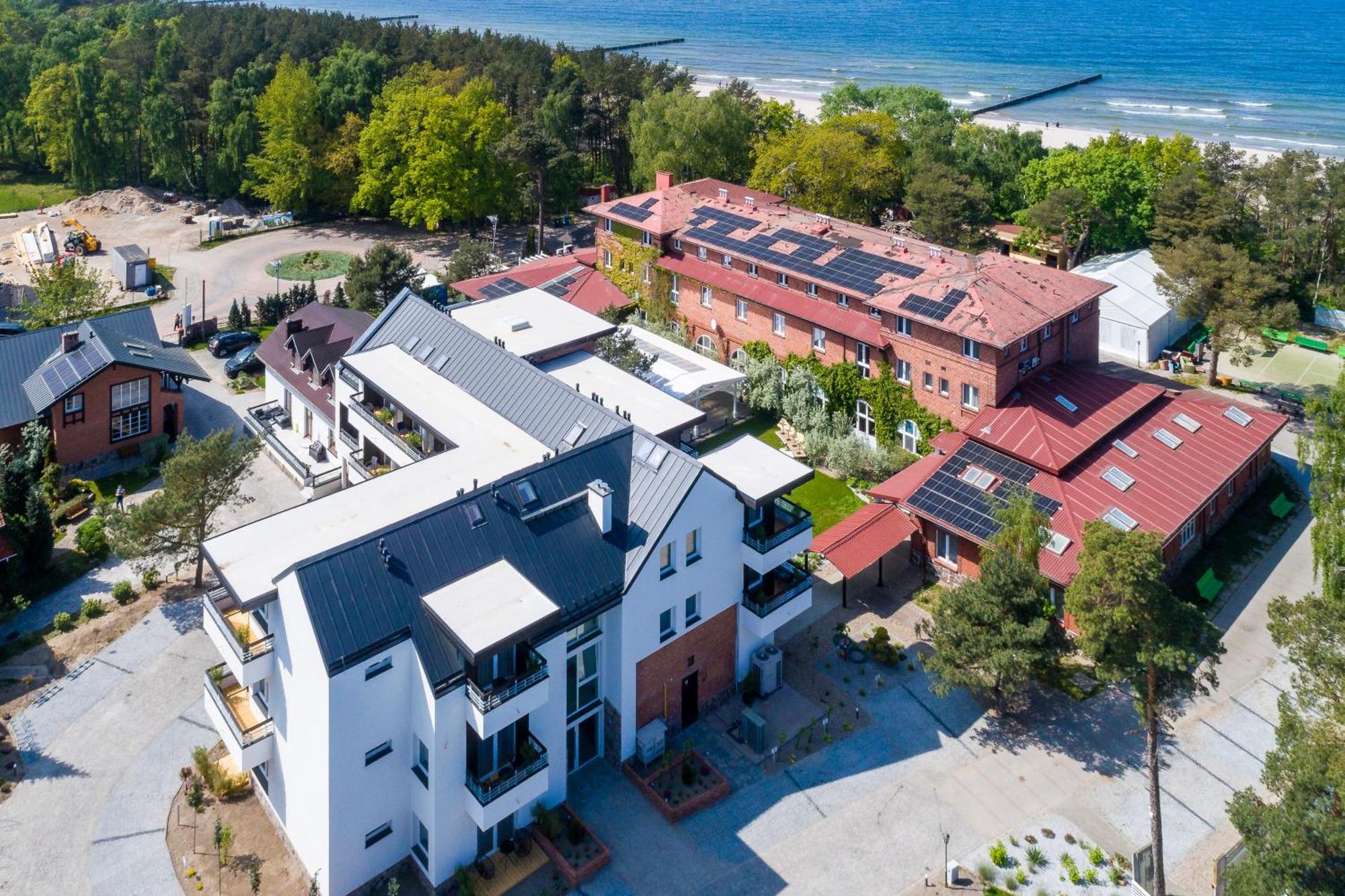 Apartamenty Przy Plazy Z Basenem Z Podgrzewana Woda I Mini Spa - Osrodek Kolonijno-Wczasowy Mewa Niechorze Eksteriør bilde